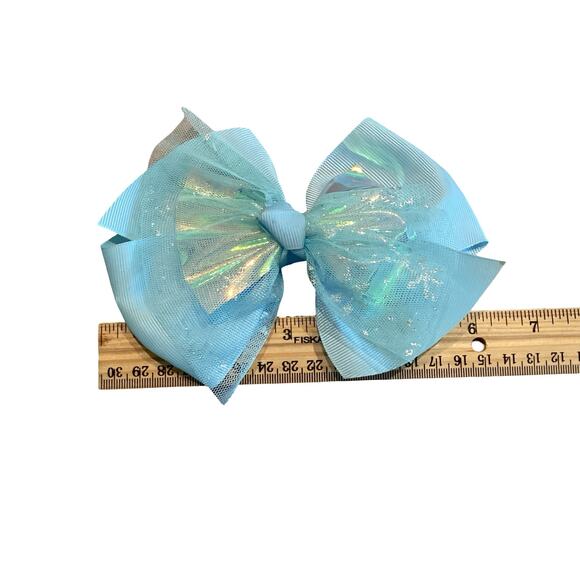 Large Bow with Glitter Accent - Picture 3 of 3